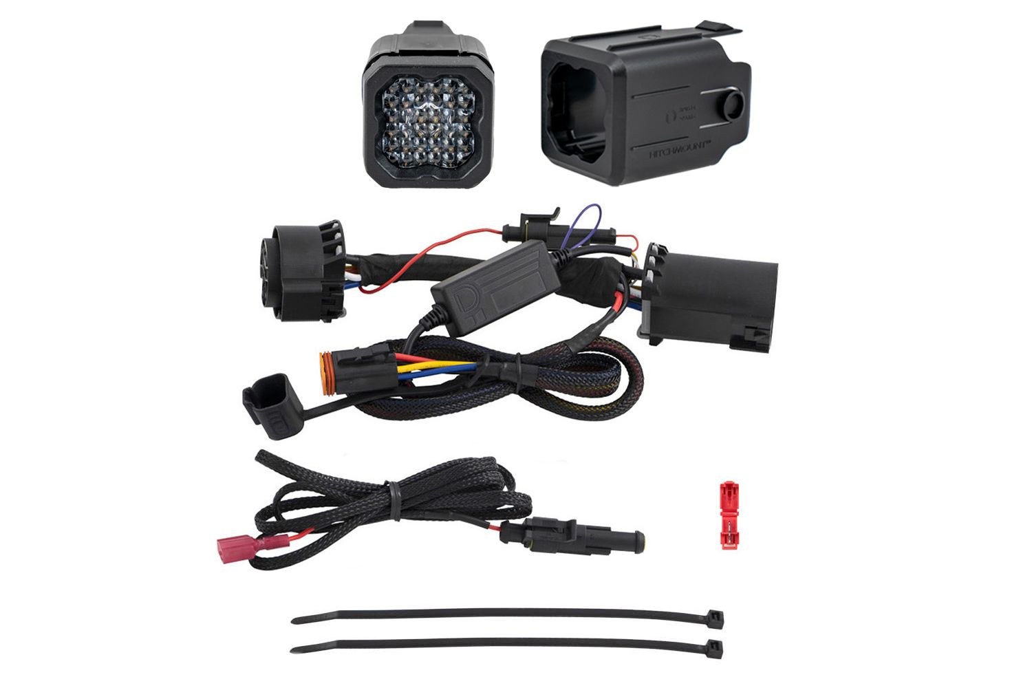 Diode Dynamics HitchMount LED Brake & Reverse Light Kit – C1R | 2.5″ Hitch image 0