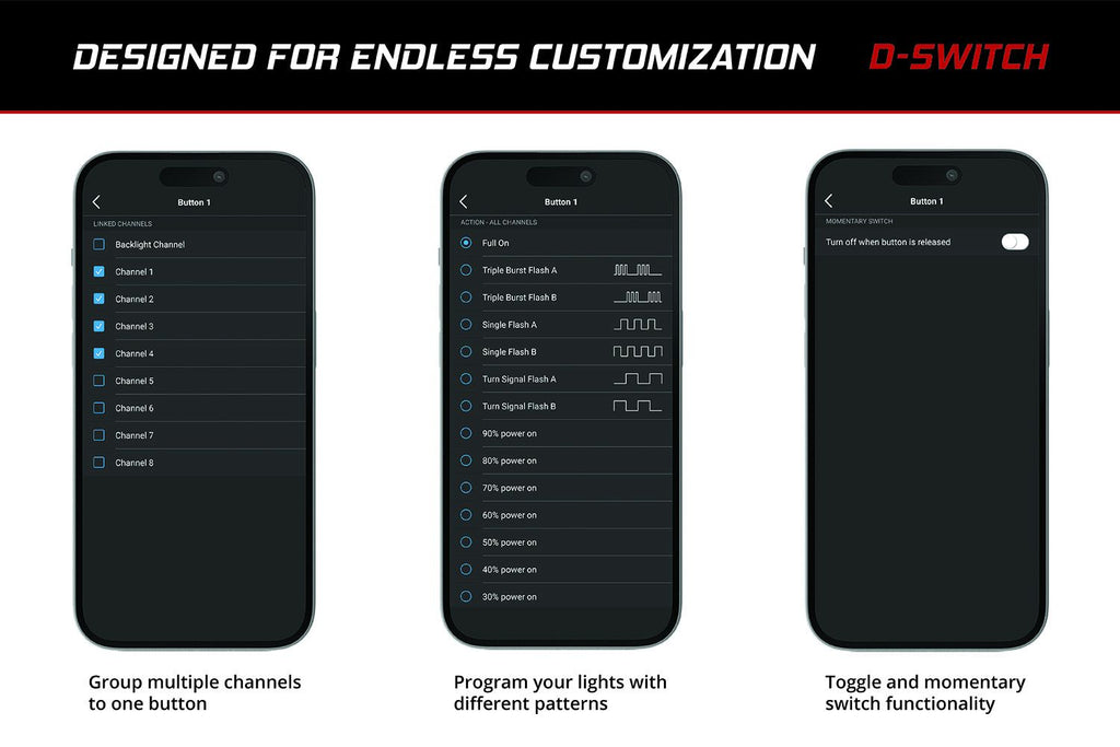 Diode Dynamics D-Switch 8-Channel Switch Panel image 2