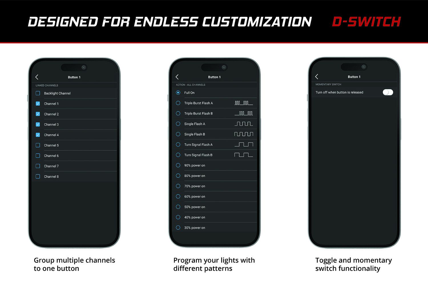 Diode Dynamics D-Switch 8-Channel Switch Panel image 2