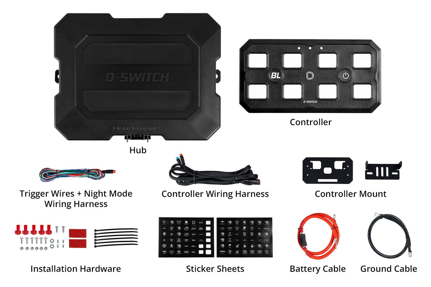 Diode Dynamics D-Switch 8-Channel Switch Panel image 0