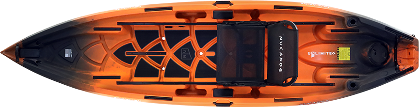 NuCanoe Unlimited Kayak 2025 – Hazard Edition image 1