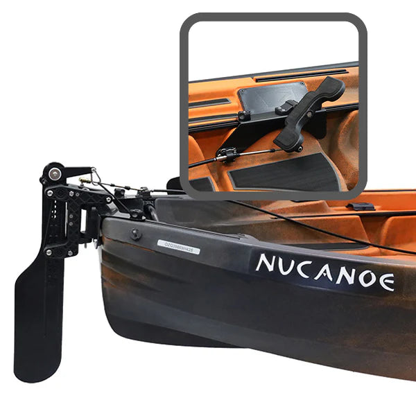 NuCanoe U10 7215 QuickConnect Rudder System – Foot Steer image 0