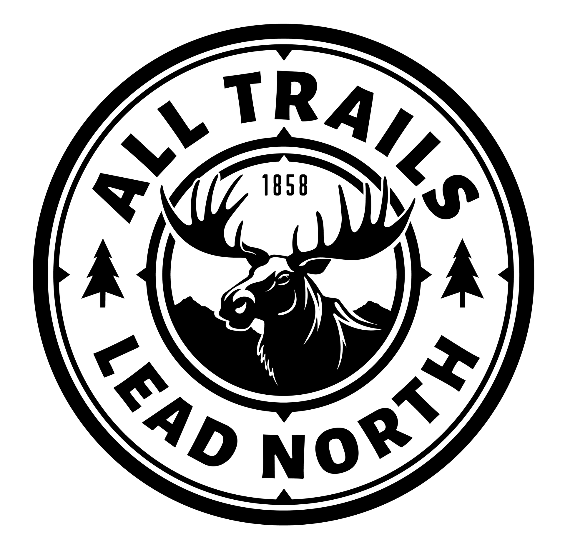 All Trails Lead North - Logo