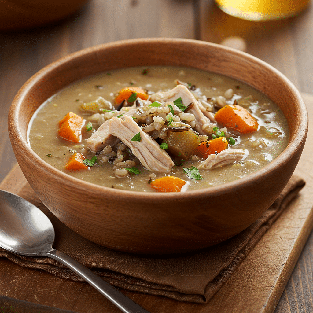 Turkey and Wild Rice Soup